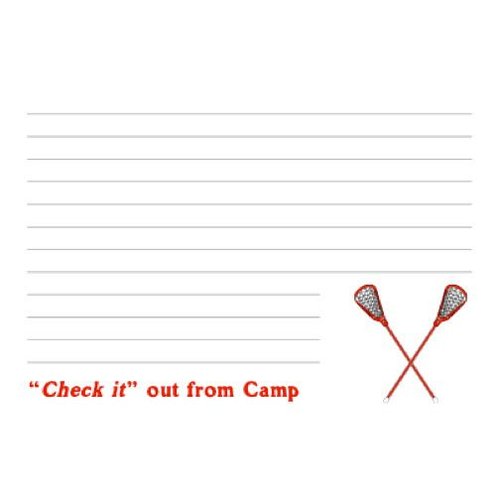 Check It Out Camp Notecards Check It Out Camp Notecards