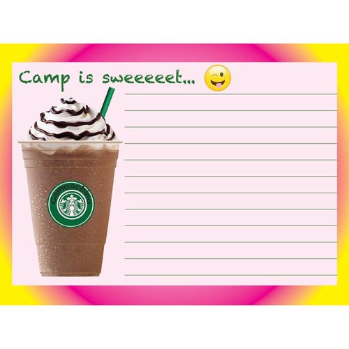 Sweeeeet Frap Notecards Sweeeeet Frap Notecards