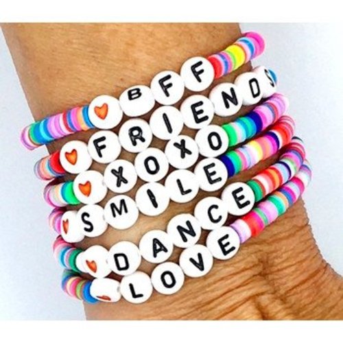 Rainbow Mini Beads Stretch Bracelet Rainbow Mini Beads Stretch Bracelet
