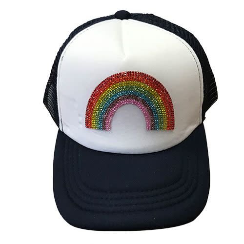 Rainbow Bling Trucker Hat Rainbow Bling Trucker Hat