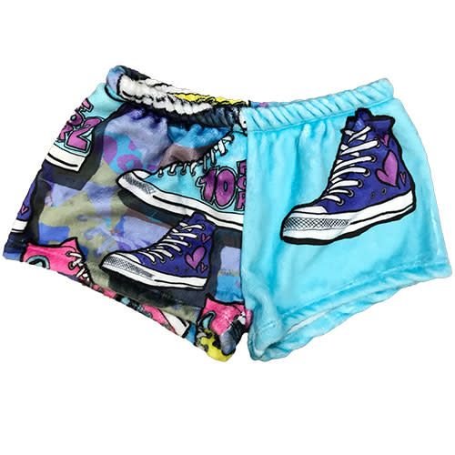 Camp Sneaker Fuzzy Shorts Camp Sneaker Fuzzy Shorts