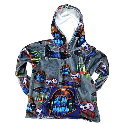 Camp DJ Splatter Fuzzy Pullover Camp DJ Splatter Fuzzy Pullover