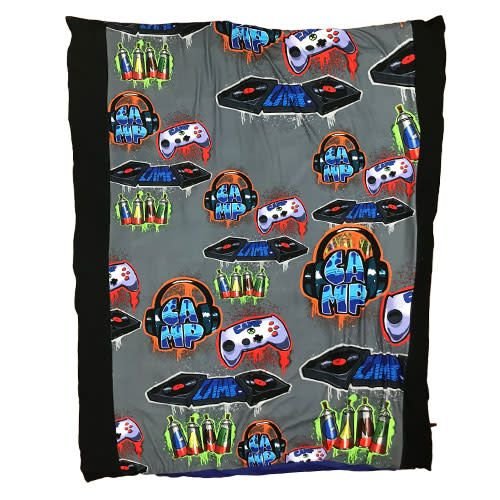 Camp DJ Splatter Reversible Comforter Camp DJ Splatter Reversible Comforter