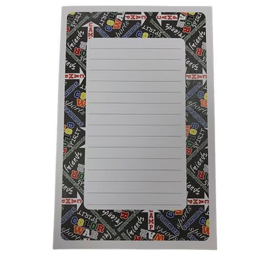 Boy Camp Graffiti Lined Notepad Boy Camp Graffiti Lined Notepad
