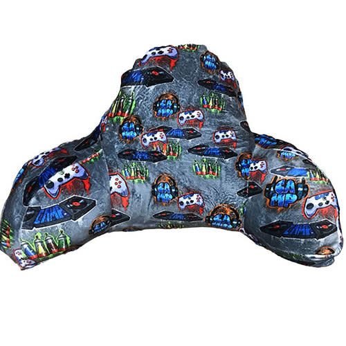 Light Grey Camp DJ Splatter Fuzzy Bed Rest Light Grey Camp DJ Splatter Fuzzy Bed Rest