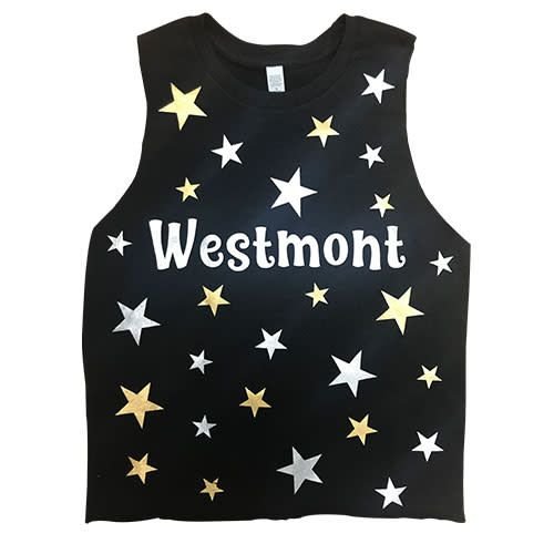 Metal Stars Sleeveless Shirt Metal Stars Sleeveless Shirt