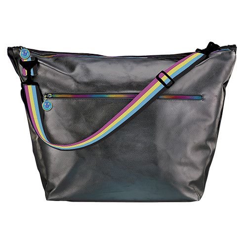 Black Metallic Weekender Bag Black Metallic Weekender Bag