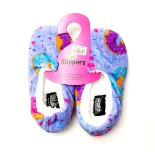 Delish Donuts Fuzzy Slippers Delish Donuts Fuzzy Slippers