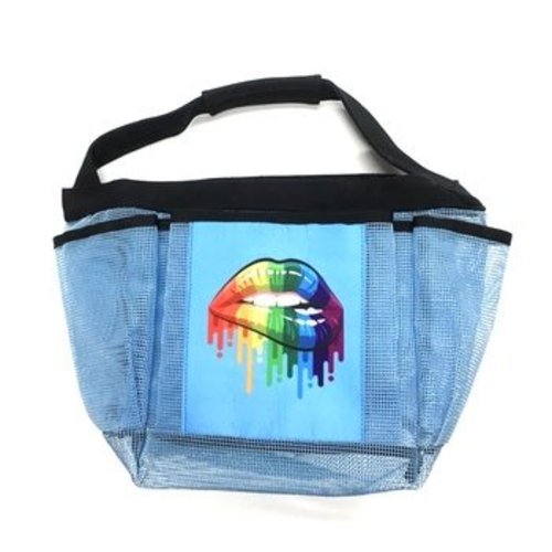 Rainbow Lips Shower Caddy Rainbow Lips Shower Caddy