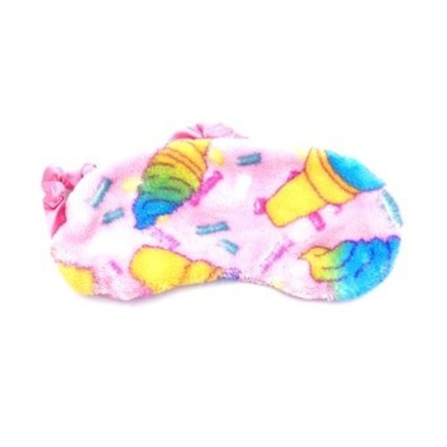 Pastel Cones Fuzzy Eye Mask Pastel Cones Fuzzy Eye Mask