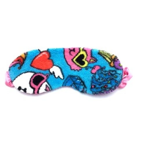 Crazy Cats Fuzzy Eye Mask Crazy Cats Fuzzy Eye Mask
