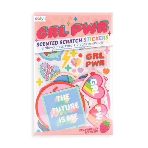 Girl Power Smelly Sitckers Girl Power Smelly Sitckers