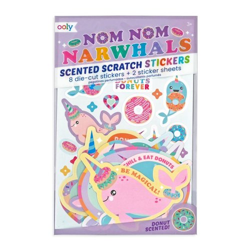 Nom Nom Narwhals Smelly Stickers Nom Nom Narwhals Smelly Stickers