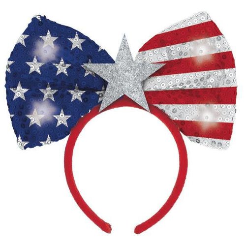 Light Up Giant Bow Headband Light Up Giant Bow Headband