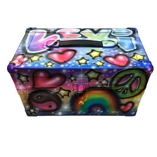 Airbrushed Graffiti Mini Trunk Airbrushed Graffiti Mini Trunk