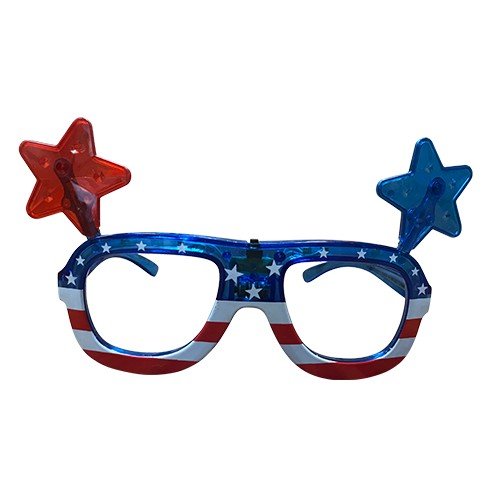 Light Up July 4th Glasses Light Up July 4th Glasses