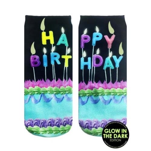 Make A Wish Glow Ankle Sock Make A Wish Glow Ankle Sock