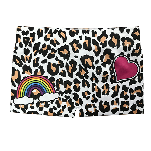 Leopard Print Icon Boy Shorts Leopard Print Icon Boy Shorts