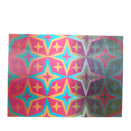 Colorful Diamonds 3-D Postcard Colorful Diamonds 3-D Postcard
