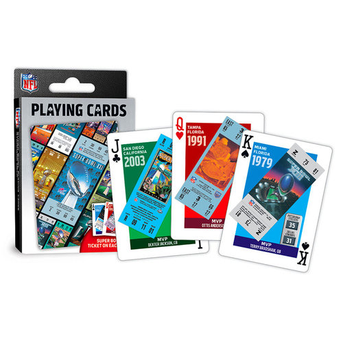 Super Bowl Playing Cards Super Bowl Playing Cards