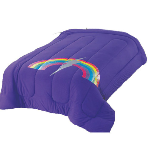 Purple Rainbow Bolt Comforter Purple Rainbow Bolt Comforter