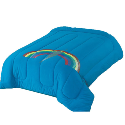 Turquoise Rainbow Bolt Comforter Turquoise Rainbow Bolt Comforter