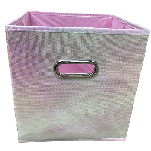 Metallic Pop-Up Storage Cube (10.5 x 10.5 x 11) Metallic Pop-Up Storage Cube (10.5 x 10.5 x 11)