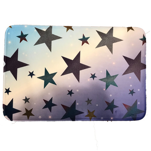 Glitter Stars Mat Glitter Stars Mat