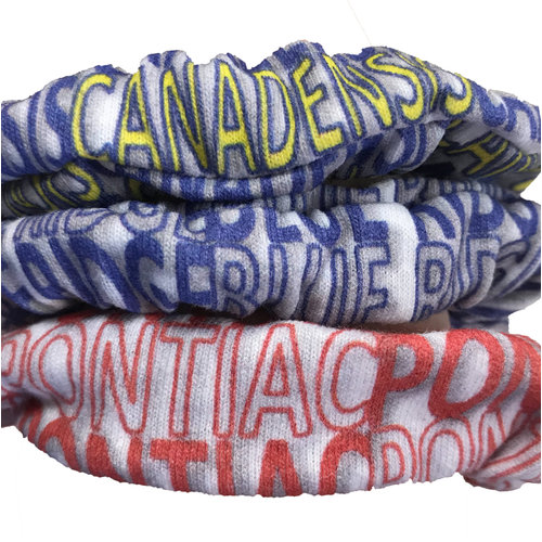 Camp Printed Scrunchie Camp Printed Scrunchie