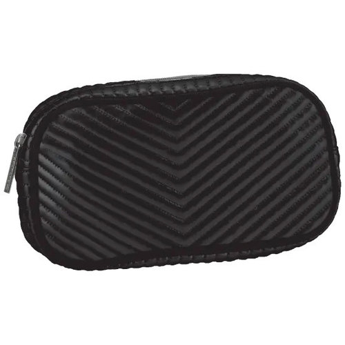 Black Chevron Small Cosmetic Bag Black Chevron Small Cosmetic Bag