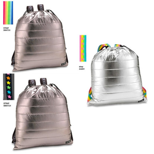 Metallic Puffer Sling Backpack Metallic Puffer Sling Backpack