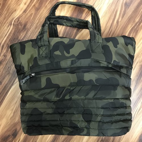 Camo Puffer Tote Camo Puffer Tote