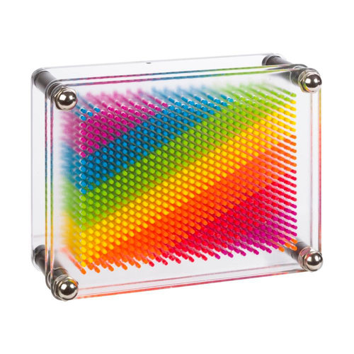 Rainbow Pin Art Rainbow Pin Art