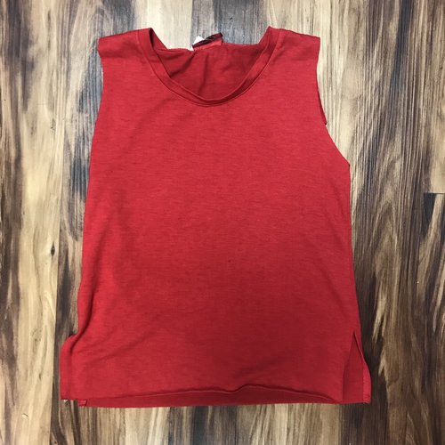 Red Sleeveless Firehouse Crew Red Sleeveless Firehouse Crew