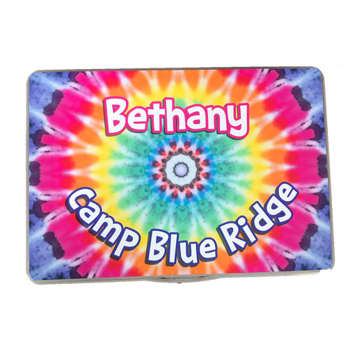 Tie Dye Candy Compartment Box Tie Dye Candy Compartment Box