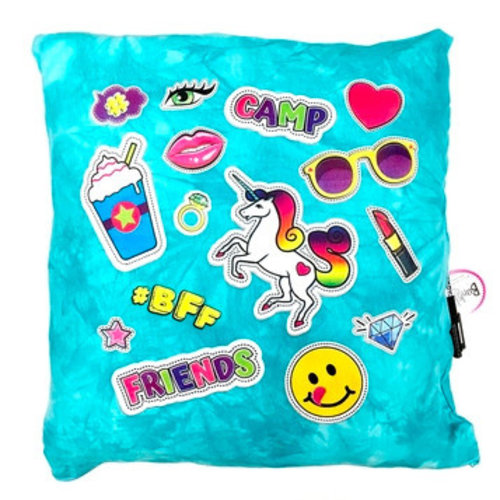 Camp Friends Patches Autograph Pillow Camp Friends Patches Autograph Pillow