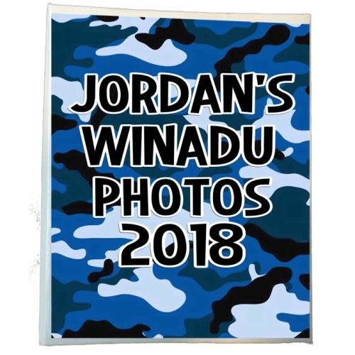 Blue Camo Photo Album Blue Camo Photo Album