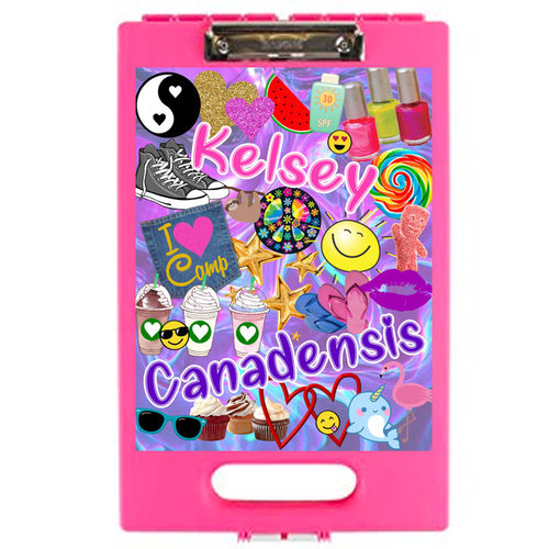 Girl Collage Clipboard Girl Collage Clipboard