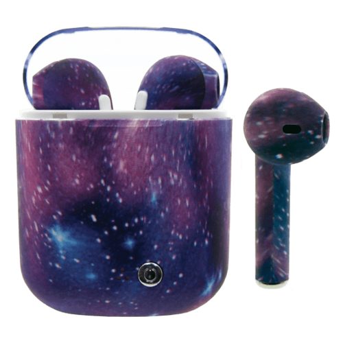 Purple Starry Night Ear Buds Purple Starry Night Ear Buds