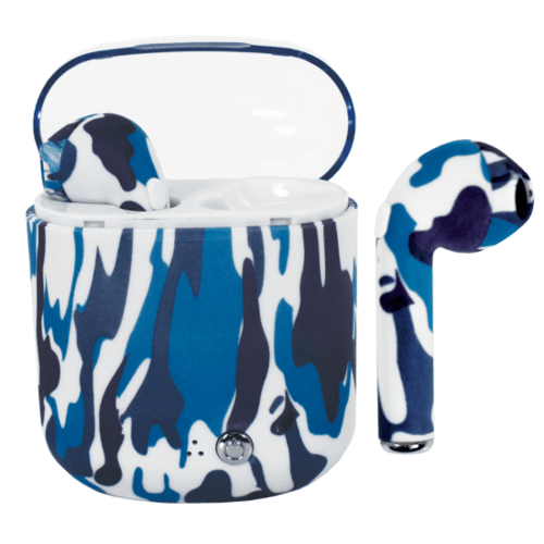 Blue Camo Ear Buds Blue Camo Ear Buds