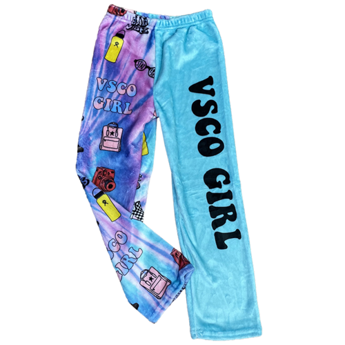 VSCO Girl Fuzzy Pants VSCO Girl Fuzzy Pants