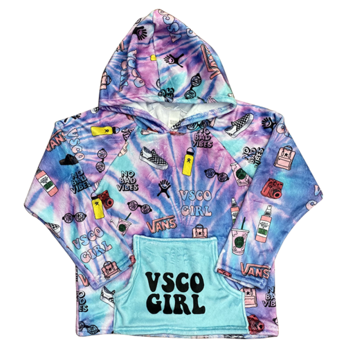 VSCO Girl Fuzzy Hoodie VSCO Girl Fuzzy Hoodie