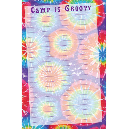 Camp is Groovy Notepad Camp is Groovy Notepad