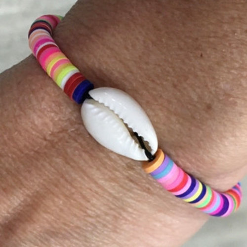 Rainbow and Shell Bracelet Rainbow and Shell Bracelet