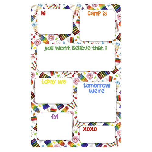 Sweets Fill-In Notepad Sweets Fill-In Notepad