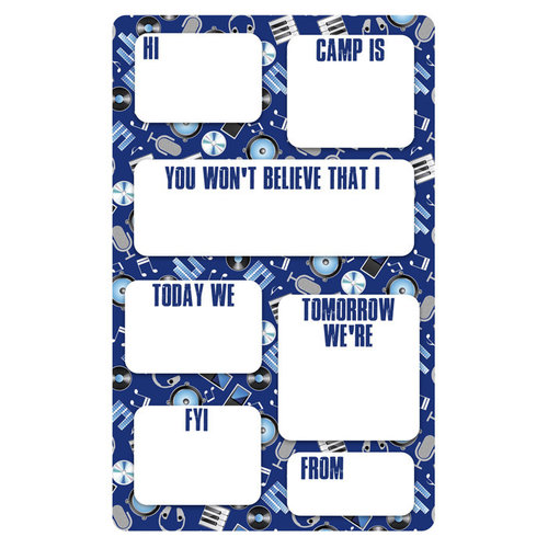 Music Fill-In Notepad Music Fill-In Notepad