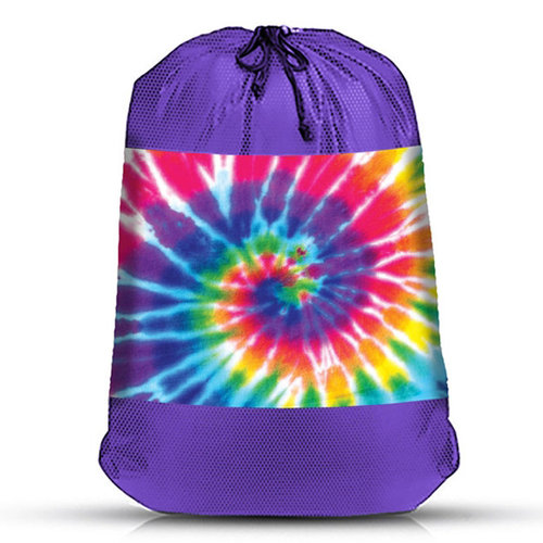 Rainbow Tie Dye Mesh Sock Bag Rainbow Tie Dye Mesh Sock Bag