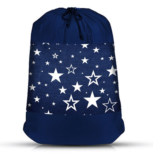 Denim Star Mesh Sock Bag Denim Star Mesh Sock Bag