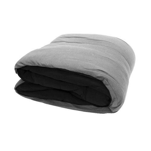 Reversible Gray/Black Jersey Comforter Reversible Gray/Black Jersey Comforter
