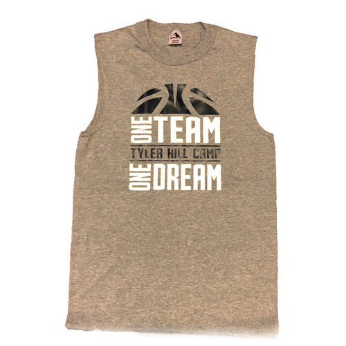 One Team One Dream Cotton Muscle Shirt One Team One Dream Cotton Muscle Shirt